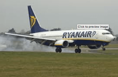 ryanair emergency landing