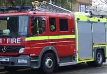 Scunthorpe Man Dies In House Fire lincolnshire fire crews