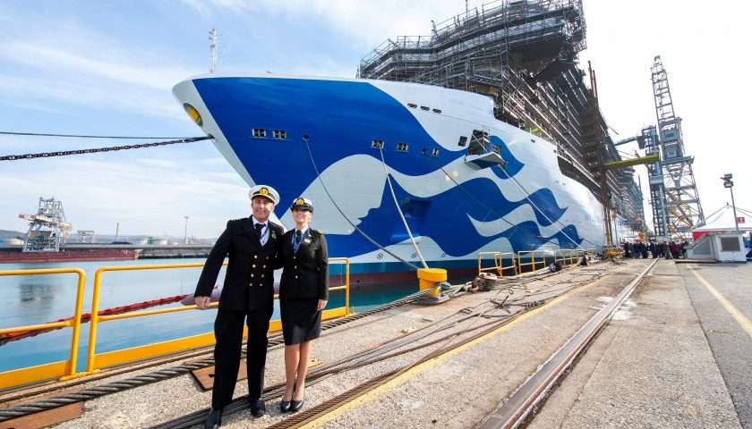 Princess Cruises celebrates major milestones for three new ships