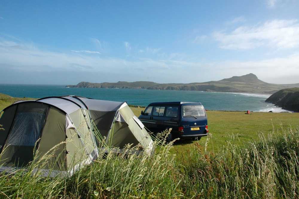 sea view campsites wales