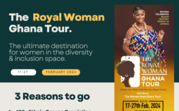 A Unique Black History Month Celebration in Ghana for Women Leading Diversity & Inclusion – The Royal Woman GHANA TOUR Royal Woman GHANA TOUR