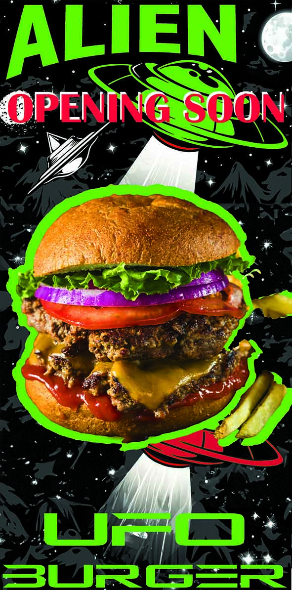 Alien Ufo Burger